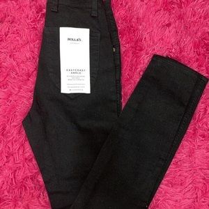 Rolla’s EastCoast Ankle Super High Rise Skinny Jeans Galaxy Black